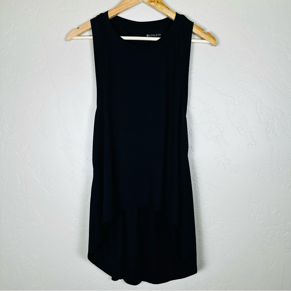 Athleta Women's Black Tank Top Size Small - Picture 3 of 7